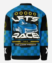 Hedgehog Racing Bomber Jacket front view