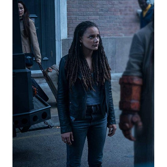 Hellboy Alice Monaghan Leather Jacket