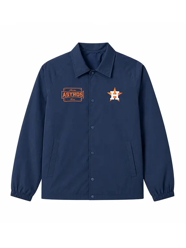 MLB Houston Astros 2026 navy coaches jacket