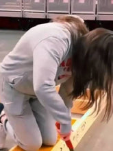 Caitlin Clark Habitat for Humanity Indiana Fever Grey Hoodie