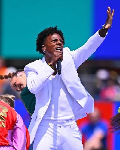 IShowSpeed FIFA World Cup Halftime Show 2026 white blazer