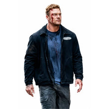 Alan Ritchson Reacher Season 4 black casual jacket