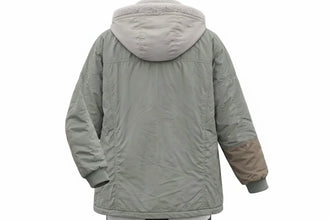 Green Hooded Coat