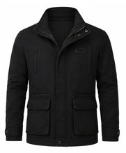 Mark Wahlberg Mile 22 James Silva Black Cotton Jacket