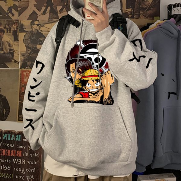 One Piece Hoodie Luffy One Piece Manga Fleece Hoodie