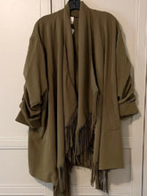Jean Smart Hacks S02 Olive Fringed Jacket