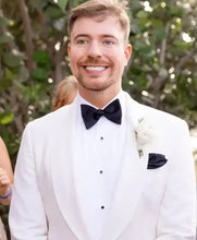 MrBeast Wedding White Blazer front view