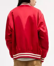 Off Campus John Tucker Red Varsity Jacket