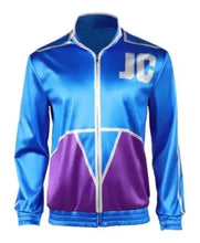 Johnny Cage Mortal Kombat 2 Jacket in blue satin