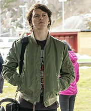 Jonas Strand Gravli Ragnarok Green Bomber Jacket