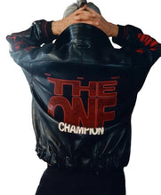 Jordan Global Finals Championship black leather jacket