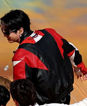 Jungkook FIFA World Cup Halftime Show 2026 Racing Leather Jacket