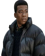 Stylish Kanan Stark black puffer jacket for men