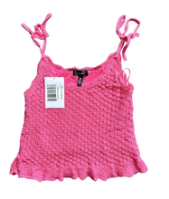 General Hospital 2026 Katelyn MacMullen Pink Crochet Tank Top