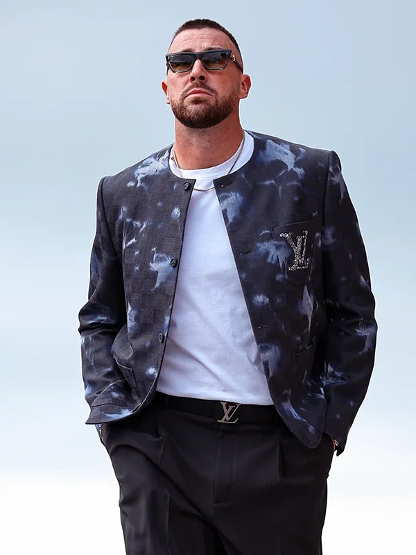 Multicolor Travis Kelce Inspired Jacket
