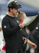Black Long Sleeve Football Fan Tee