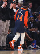 Spike Lee Knicks Game 3 Pope Leo Jersey