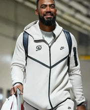 Grey LA Dodgers Nike Tech jacket for everyday wear