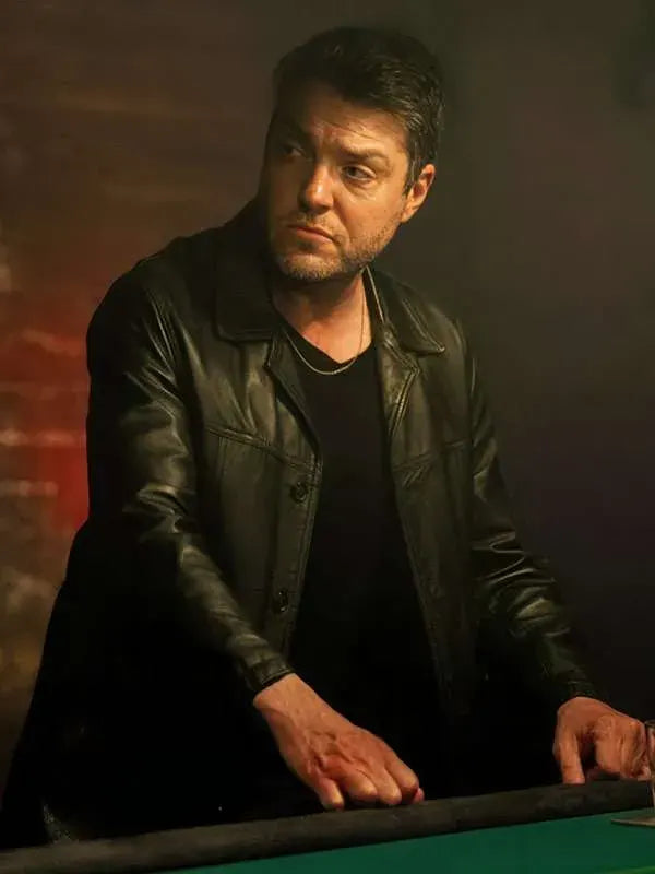 Legends Tom Burke Black Leather Jacket