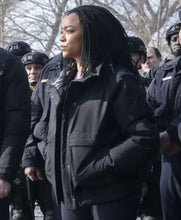 Lena Silver Boston Blue Black Jacket
