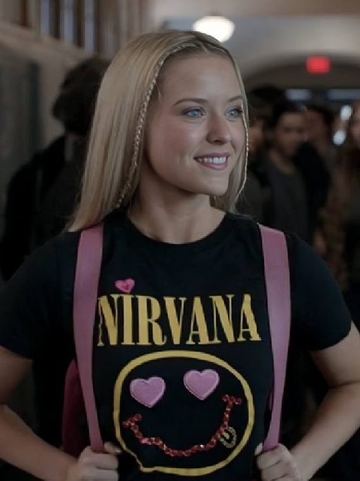 Lexi Minetree Elle 2026 Black Graphic Tee