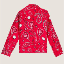 Lily Collins Emily In Paris S05 Red Paisley Blazer