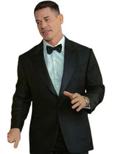 John Cena black suiting fabric blazer
