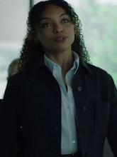 I Will Find You Logan Browning Blue Jacket