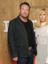 Cole Hauser Dutton Ranch 2026 Event Suede Blazer