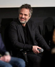 Black suiting fabric blazer coat inspired by Mark Ruffalo