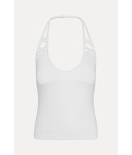 Love Island USA S08 Melanie Moreno White Tank Top