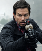 Mark Wahlberg Mile 22 James Silva Black Cotton Jacket
