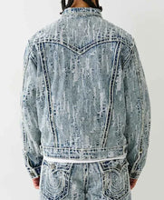 Euphoria Marshawn Lynch Distressed Denim Jacket