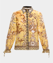 General Hospital 2026 Maura West Yellow Floral Blouse