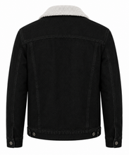 Men’s Charcoal Yellowstone Corduroy Trucker Jacket front view
