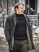 Polar Mads Mikkelsen Duncan Vizla Wool Coat