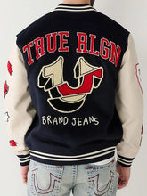 True Religion Letterman Jacket