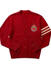 Michael 2026 Jaafar Jackson Red Cardigan