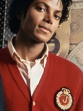 Michael 2026 Jaafar Jackson Red Cardigan