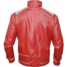 Michael Jackson Beat IT Vintage Leather Jacket