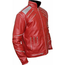 Michael Jackson Beat IT Vintage Leather Jacket