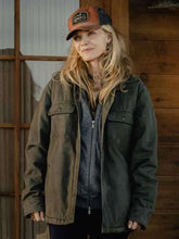 Michelle Pfeiffer The Madison Stacy Clyburn green jacket
