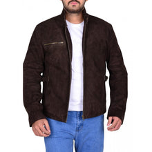 Mission Impossible 3 Ethan Hunt Fine Vintage Men's Suede Leather Jacket