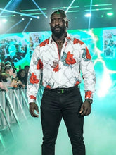 Monday Night RAW Oba Femi Floral Shirt