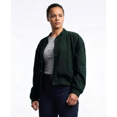 Maria Sten Neagley 2026 wool blend bomber jacket