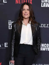 The Lincoln Lawyer 2026 Neve Campbell Leather Blazer