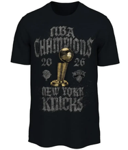 New York Knicks 2026 NBA Champions Black T-Shirt