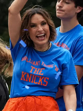 Mariska Hargitay NY Knicks Championship Parade T-Shirt