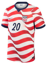 Nike 2026 Folarin Balogun USMNT Home Stadium Replica White Jersey