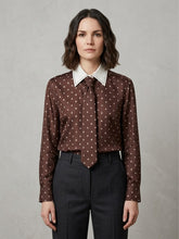 Not Suitable For Work Ella Hunt Tie Blouse